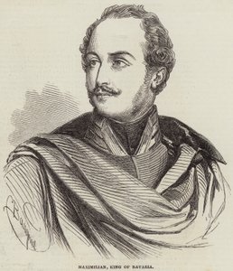 Maximiliano, rei da Baviera de Charles Baugniet